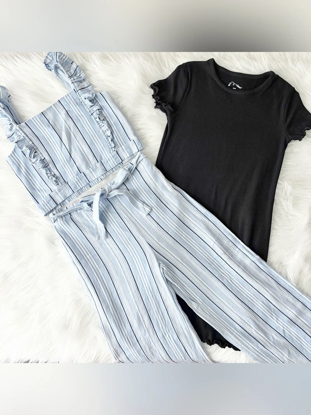 Bundle Girls Pants & Cropped top set + Dress